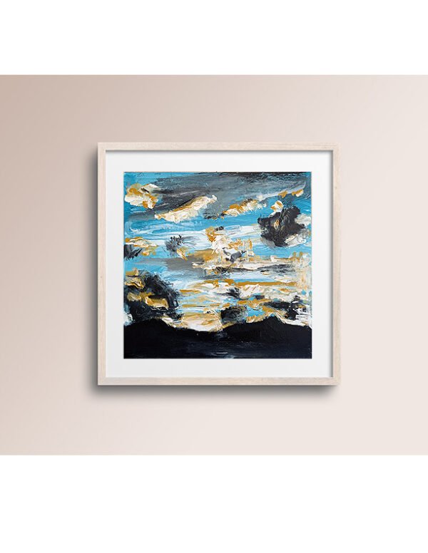 Nuages ​​au coucher du soleil